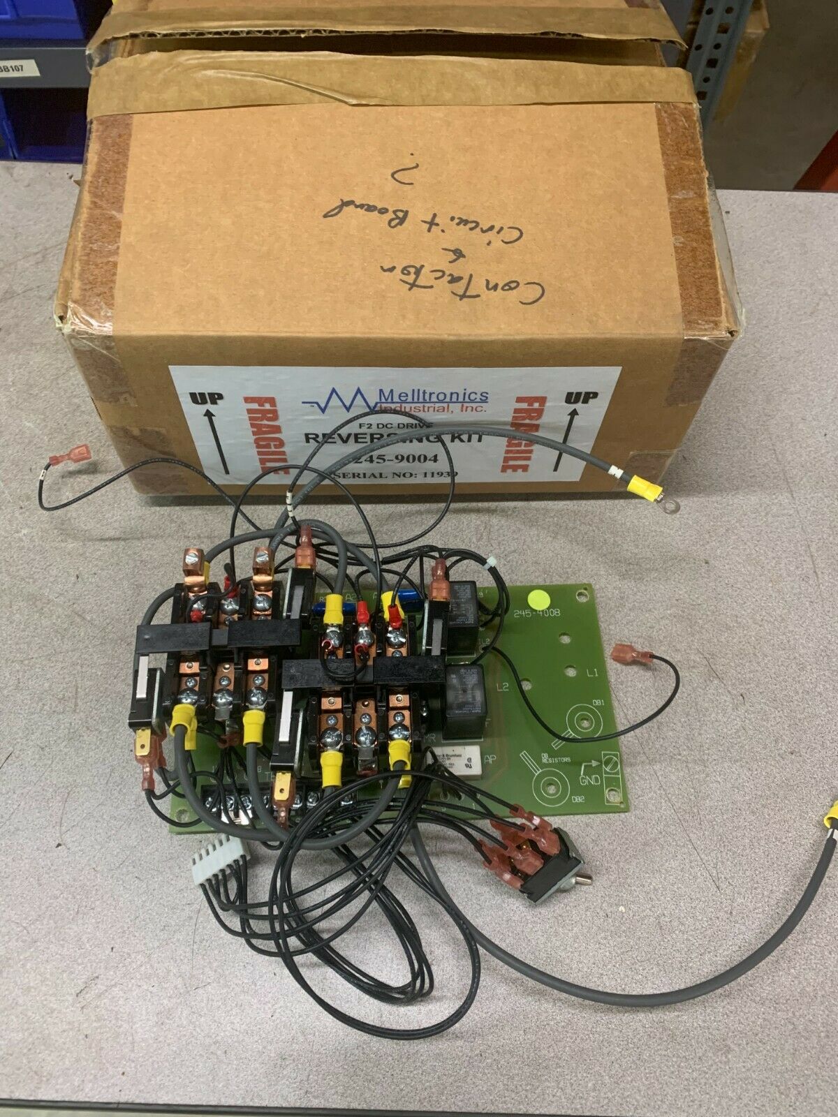 NEW IN BOX MELLTRONICS F2 DC DRIVE REVERSING KIT 245-9004