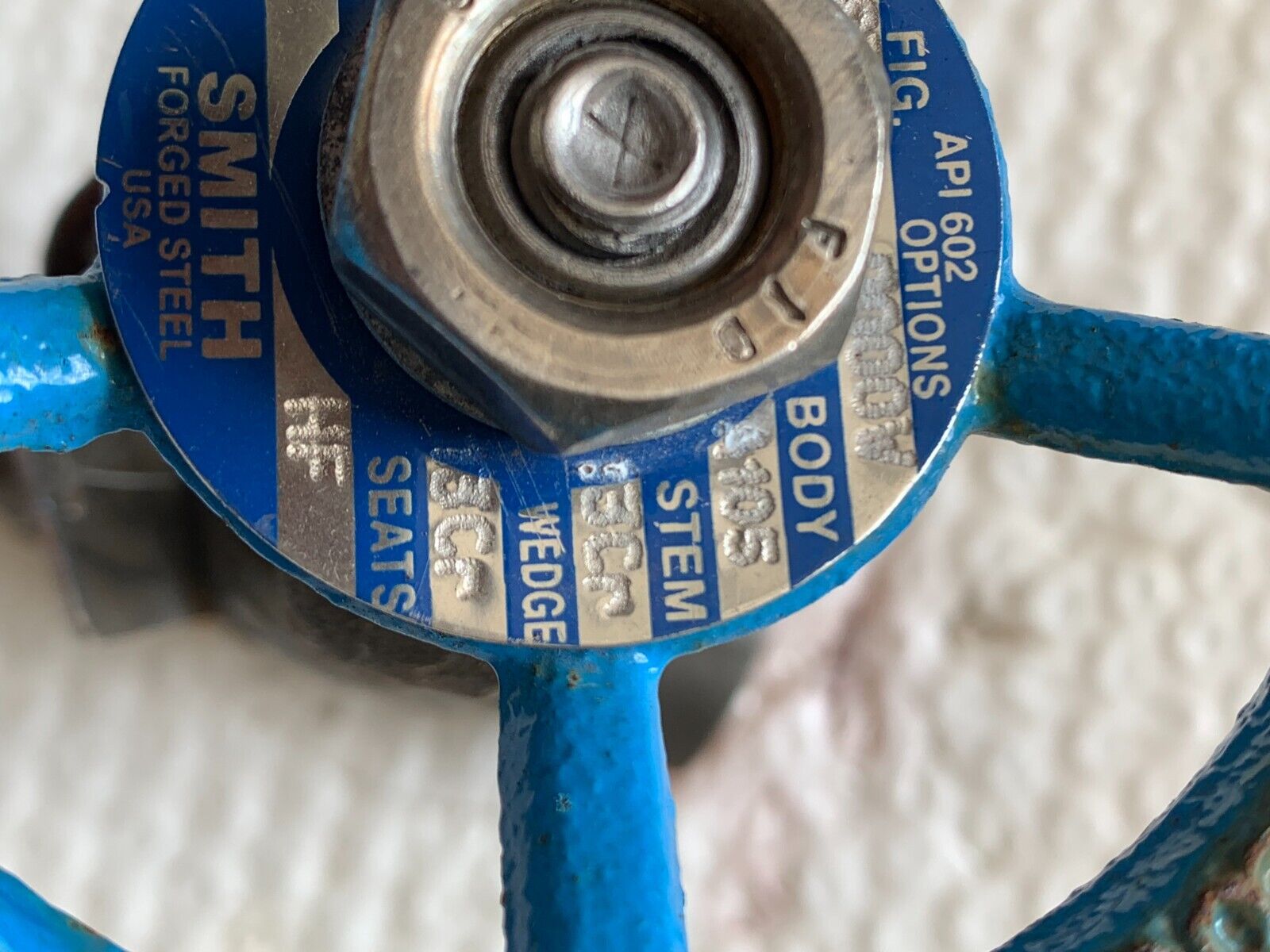 NEW NO BOX SMITH FORGED STEEL 3/4" GATE VALVE 0870 0000W BODY A105