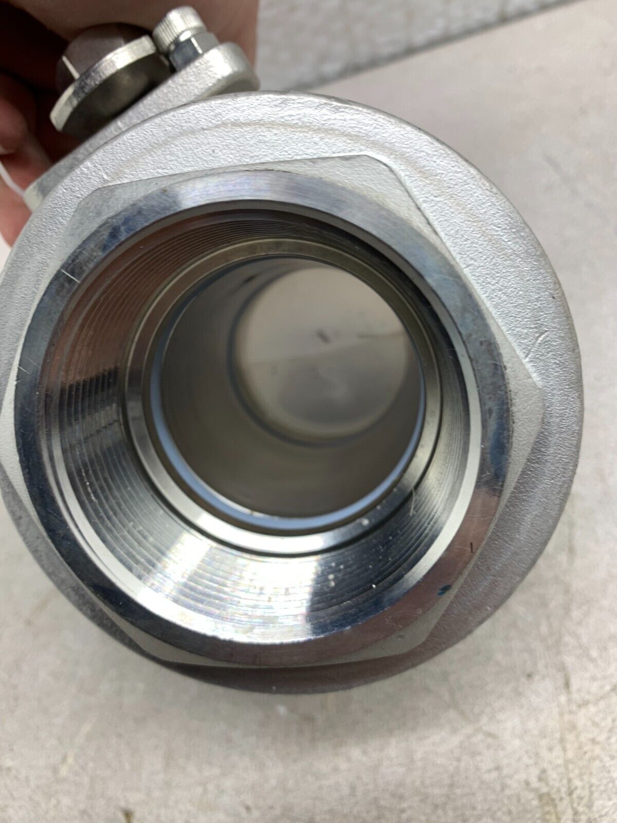 NEW KF CONTROMATICS 2" CF8M 2000 WOG STAINLESS FULL PORT BALL VALVE 8200 LH M3