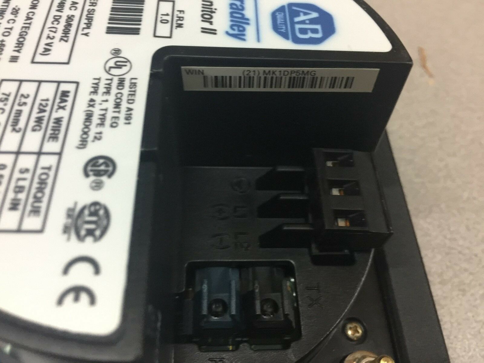 NEW NO BOX ALLEN BRADLEY POWERMONITOR II 1403-DMB SER B