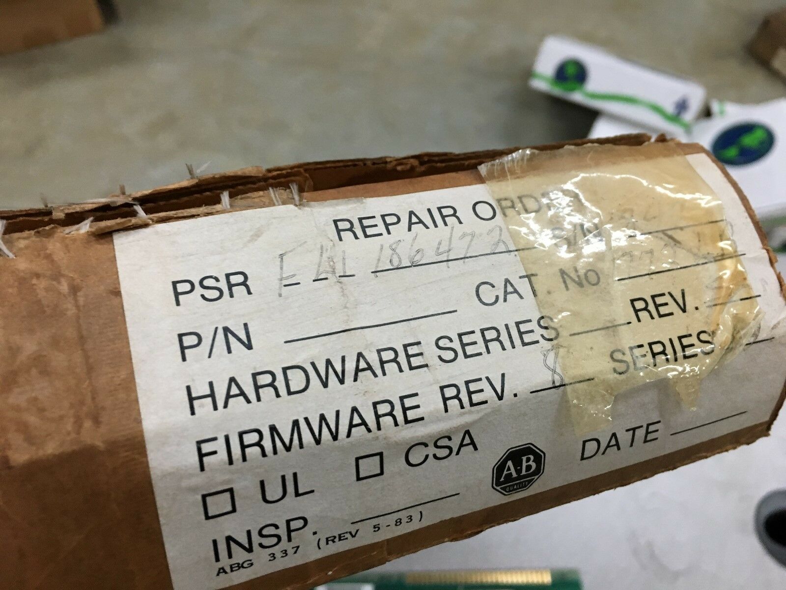 REFURBISHED ALLEN-BRADLEY PLC PROCESSOR CONTROL MODULE 1772-LB SERIES B