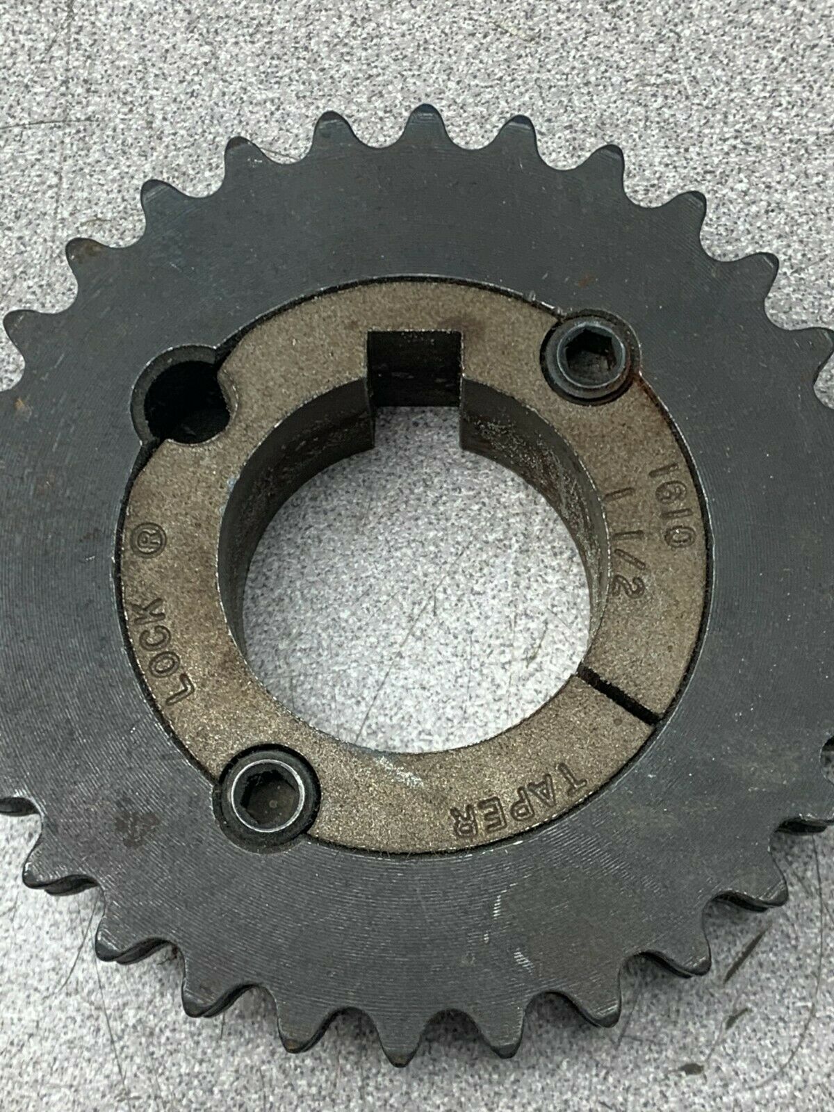 NEW MARTIN DOUBLE SPROCKET D35BTB30 1610 WITH BUSHING 1610 1-1/2 TAPER LOCK