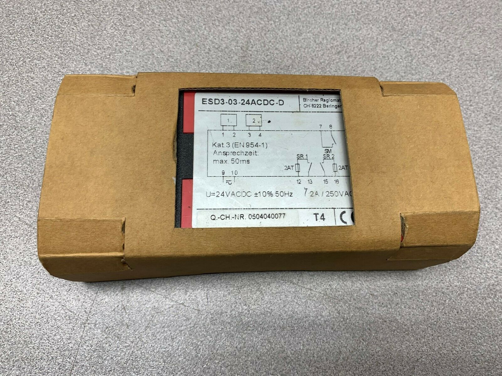 NEW NO BOX BIRCHER RELAY E5D3-03-24ACDC-D