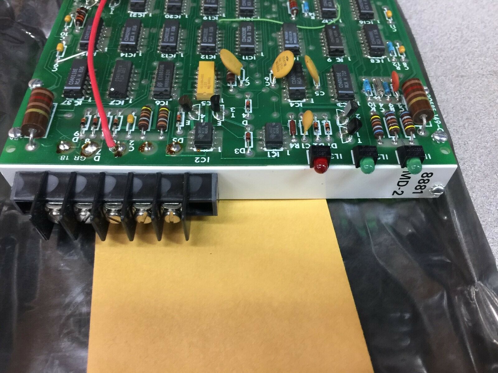 NEW NO BOX SQUARE D MASTER DECODER CARD REMOTE I/O 8881 MD-2