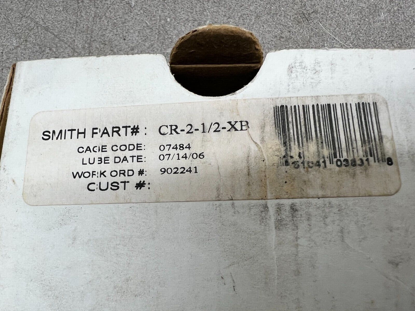 NEW IN BOX SMITH CAM FOLLOWER CR-2-1/2-XB