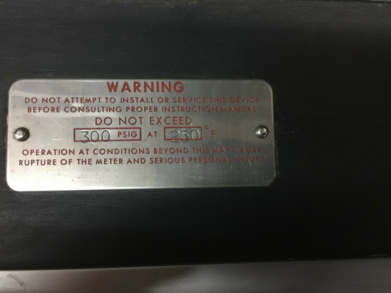 NEW NO BOX BROOKS FLOWMETER 1110-08H2B1A