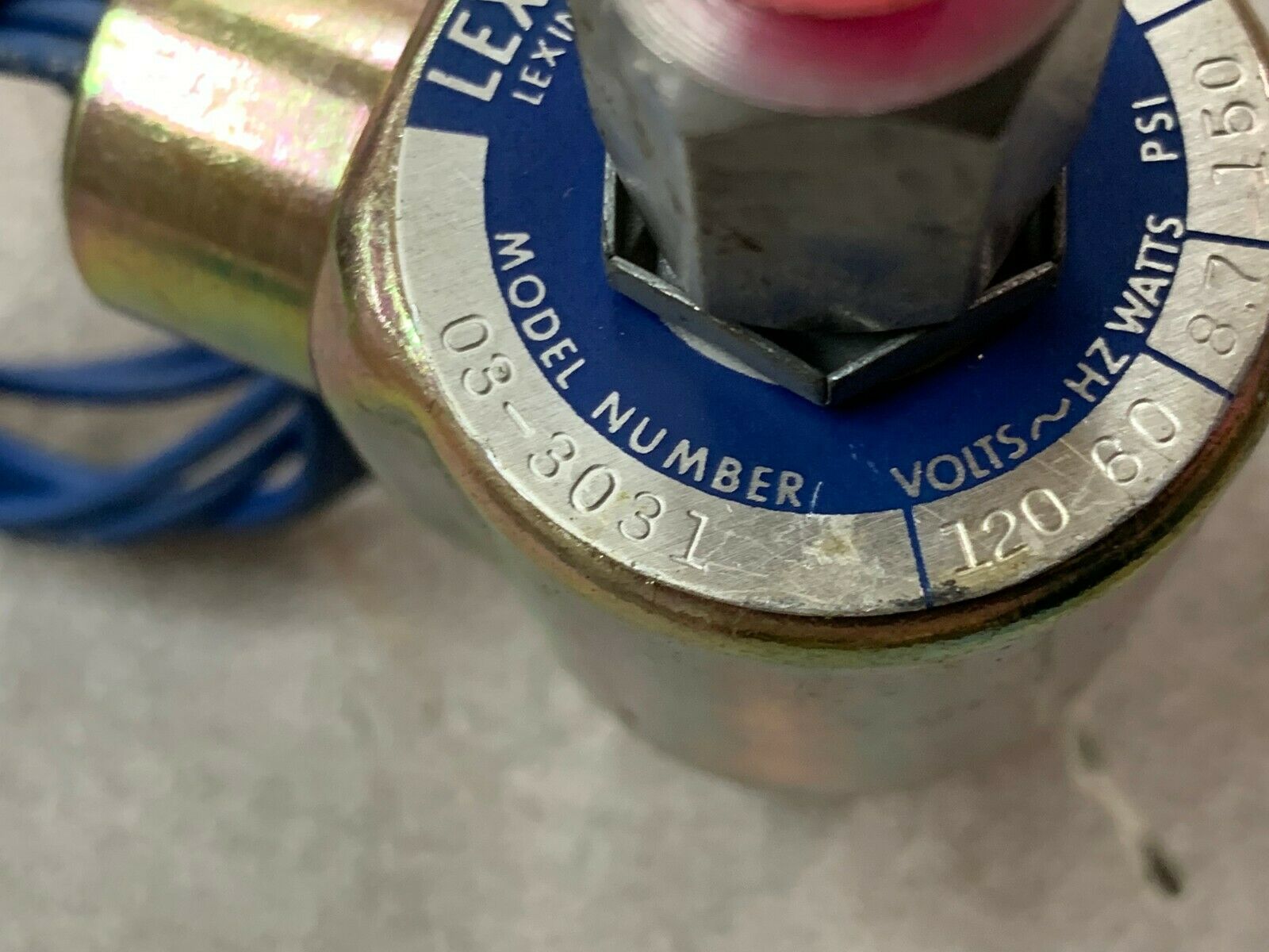 NEW NO BOX LEXAIR SOLENOID VALVE 03-3031