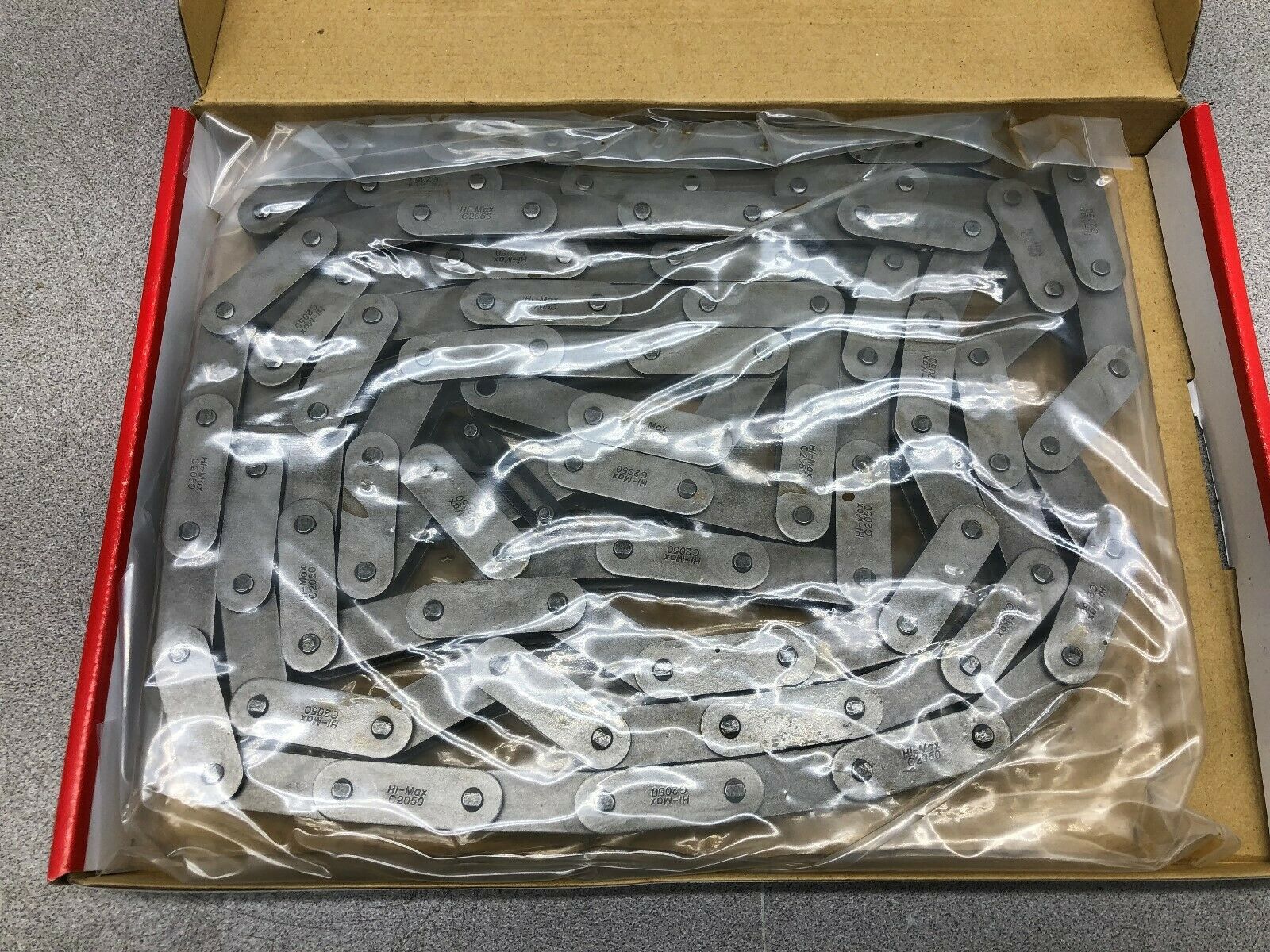 NEW IN BOX HITACHI 10' HI-MAX PRECISION ROLLER CHAIN C2050 RIV