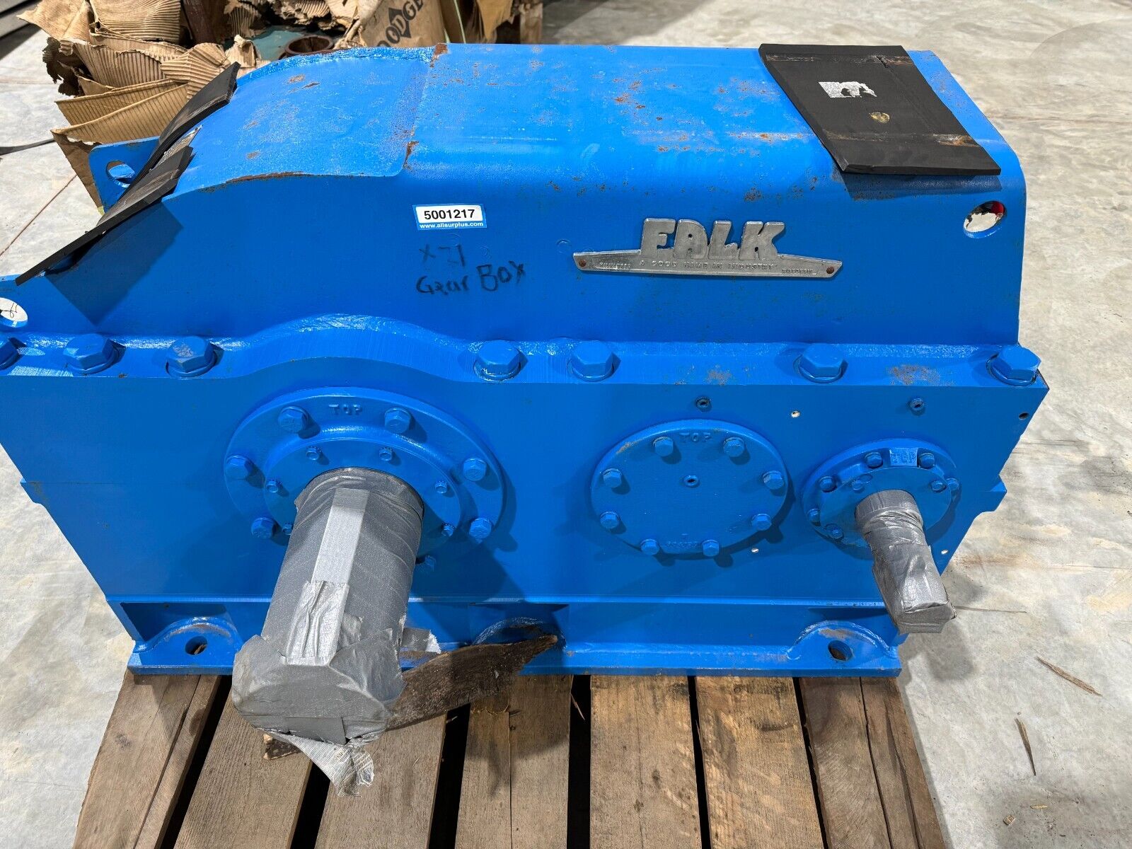 REBUILT FALK 150HP ENCLOSED GEAR DRIVE SPEED REDUCER 21.19 RATIO 2100Y