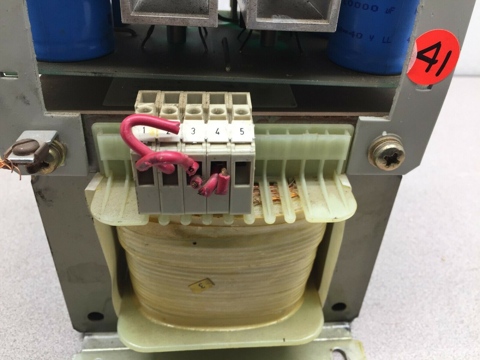 USED LUTZE15AMP 24VDC PRI 400/230/115VAC POWER SUPPLY NG24/15-2933