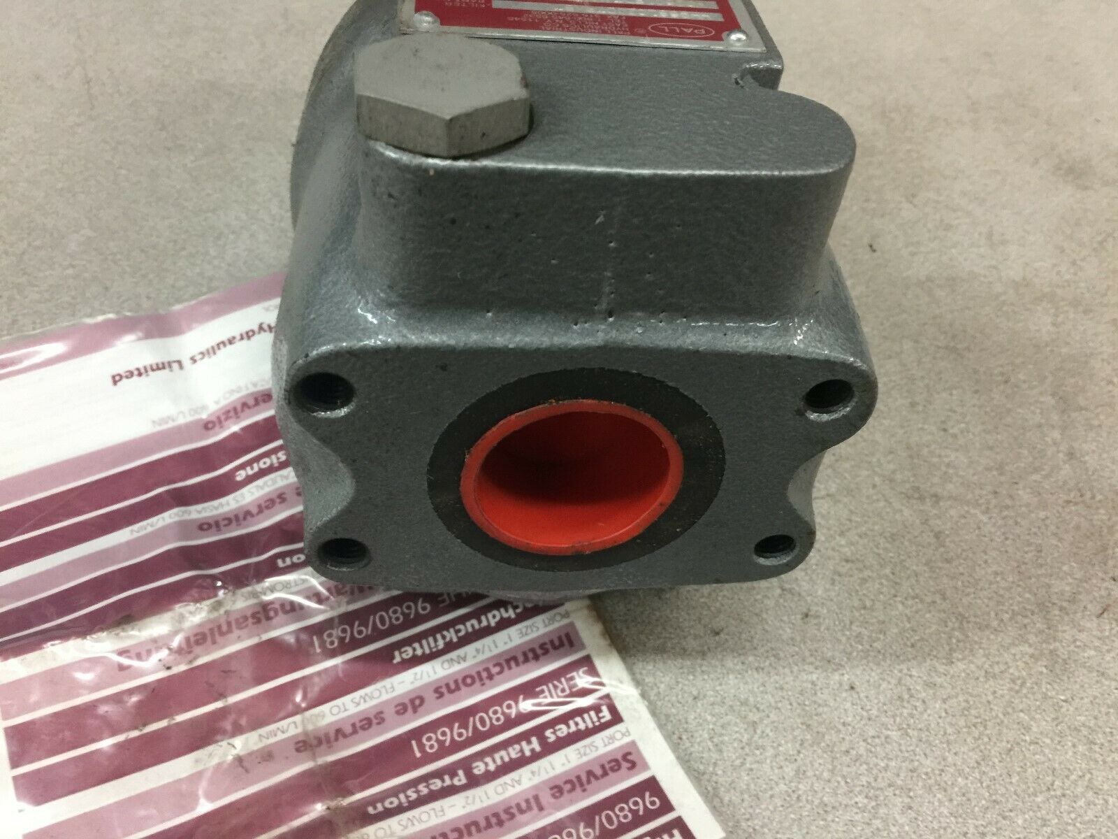 NEW NO BOX PALL HIGH PRESSURE FILTER HH9681C20DTRWBT