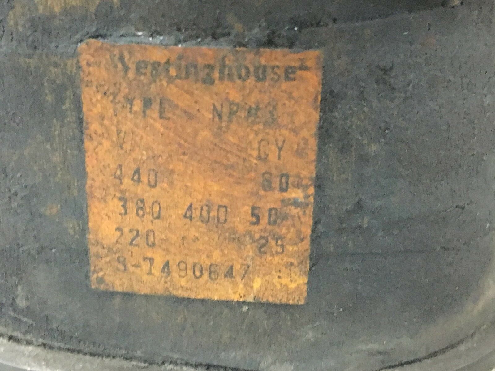 NEW NO BOX WESTINGHOUSE COIL S-T490647