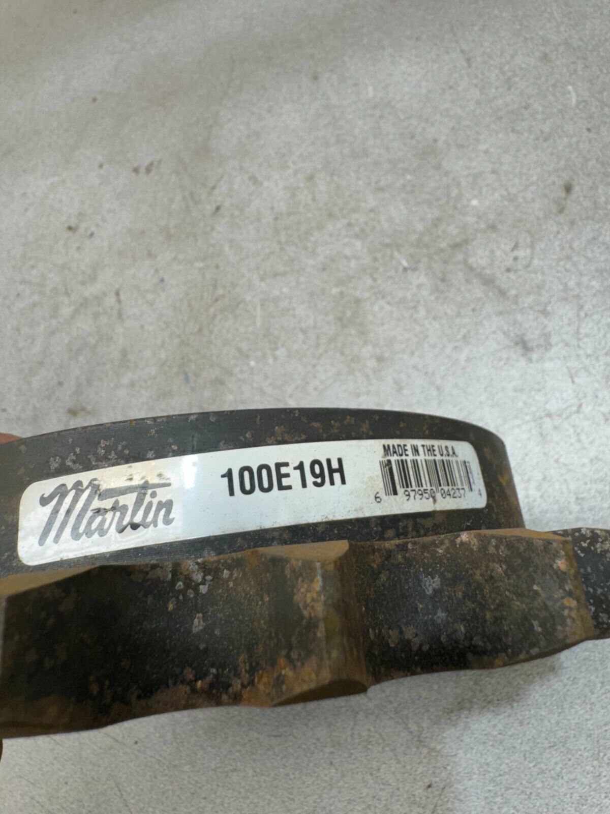 NEW MARTIN CHAIN SPROCKET 100E19H