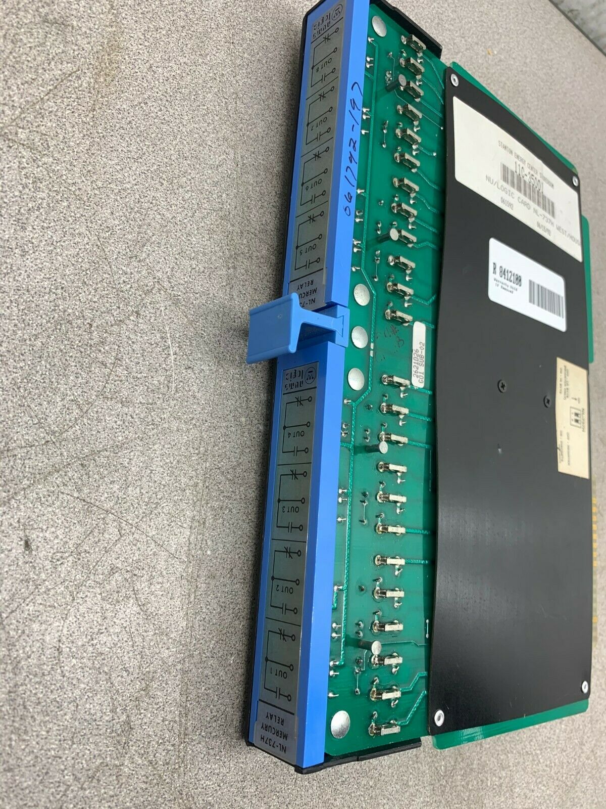 USED WESTINGHOUSE MODULE RELAY BOARD NL-737H