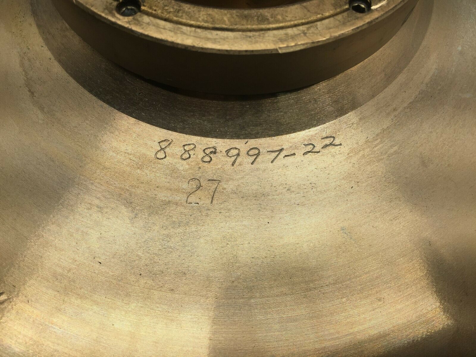 NEW NO BOX WORTHINGTON / FLOWSERVE BRONSE IMPELLER 888997-22