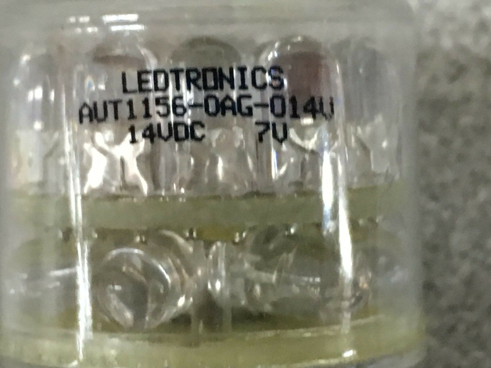 NEW IN BOX LEDTRONICS GREEN 14VDC LED LIGHT BULB AUT1156-0AG-014V