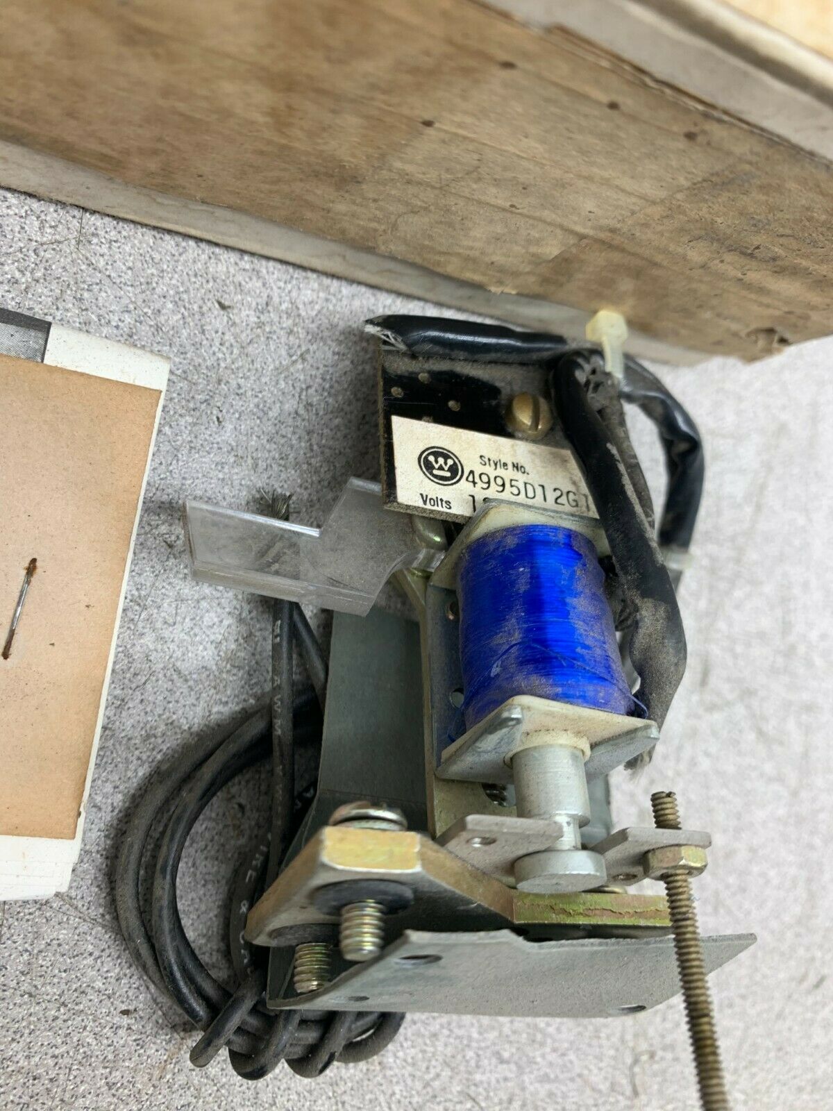 NEW IN BOX WESTINGHOUSE 125V.DC UNDERVOLTAGE RELEASE 4995D12G19