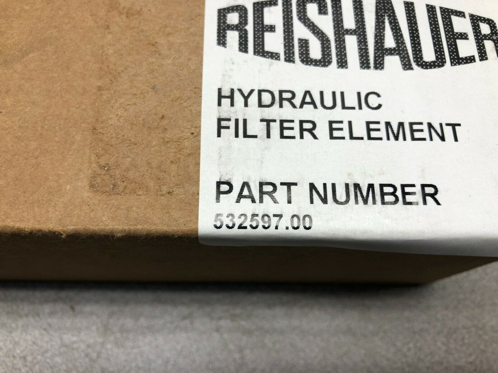 NEW IN BOX REISHAUER HYDRAULIC FILTER ELEMENT 532597.00