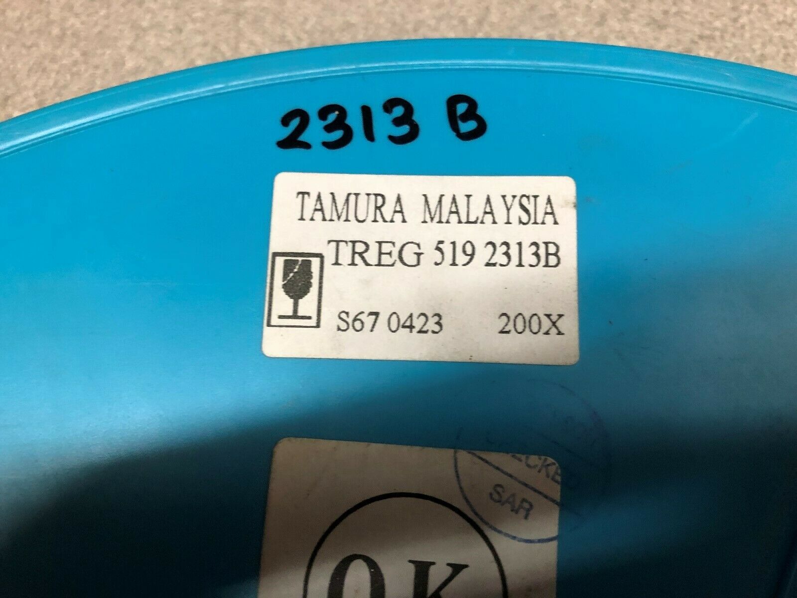 NEW IN PACK (LOT OF 25) TAMURA POWER SUPPLY TREG 519 2313B