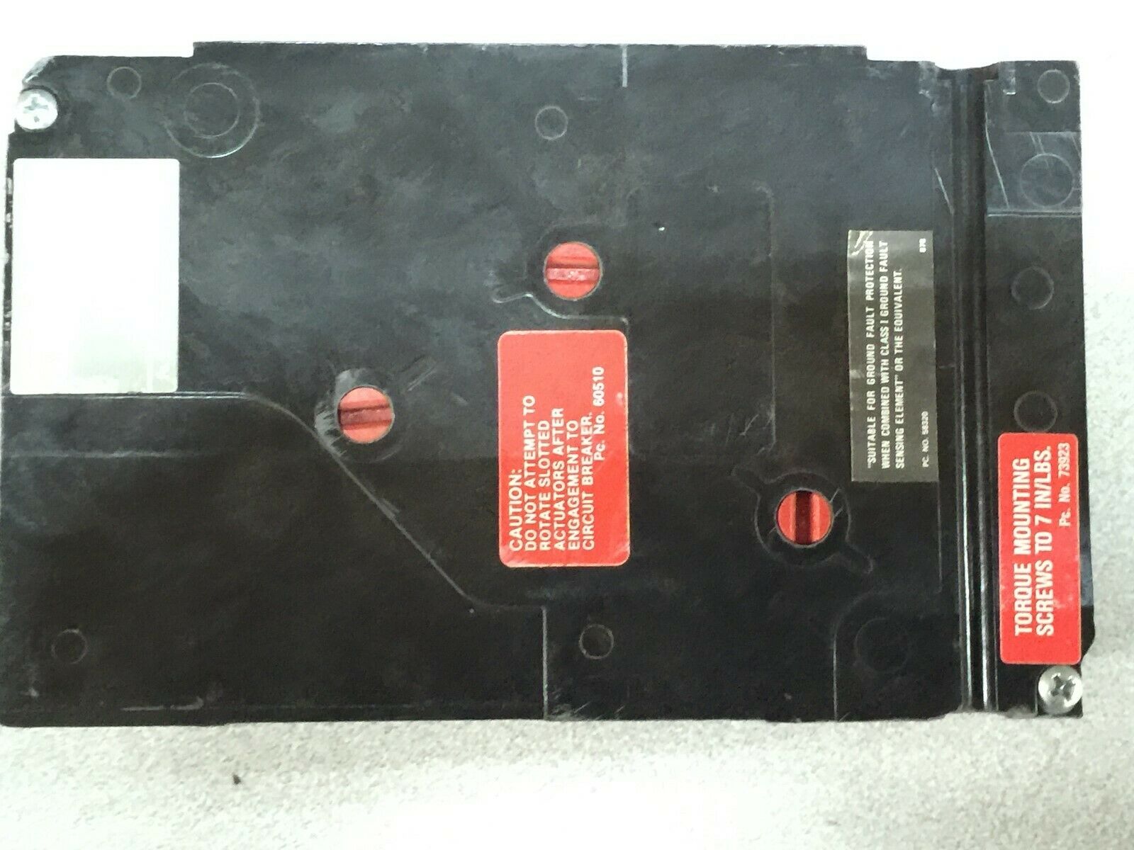 USED SIEMENS 10AMP 3POLE 600VAC 250VDC BREAKER WITH SHUNT TRIP ED63A010 / S01ED