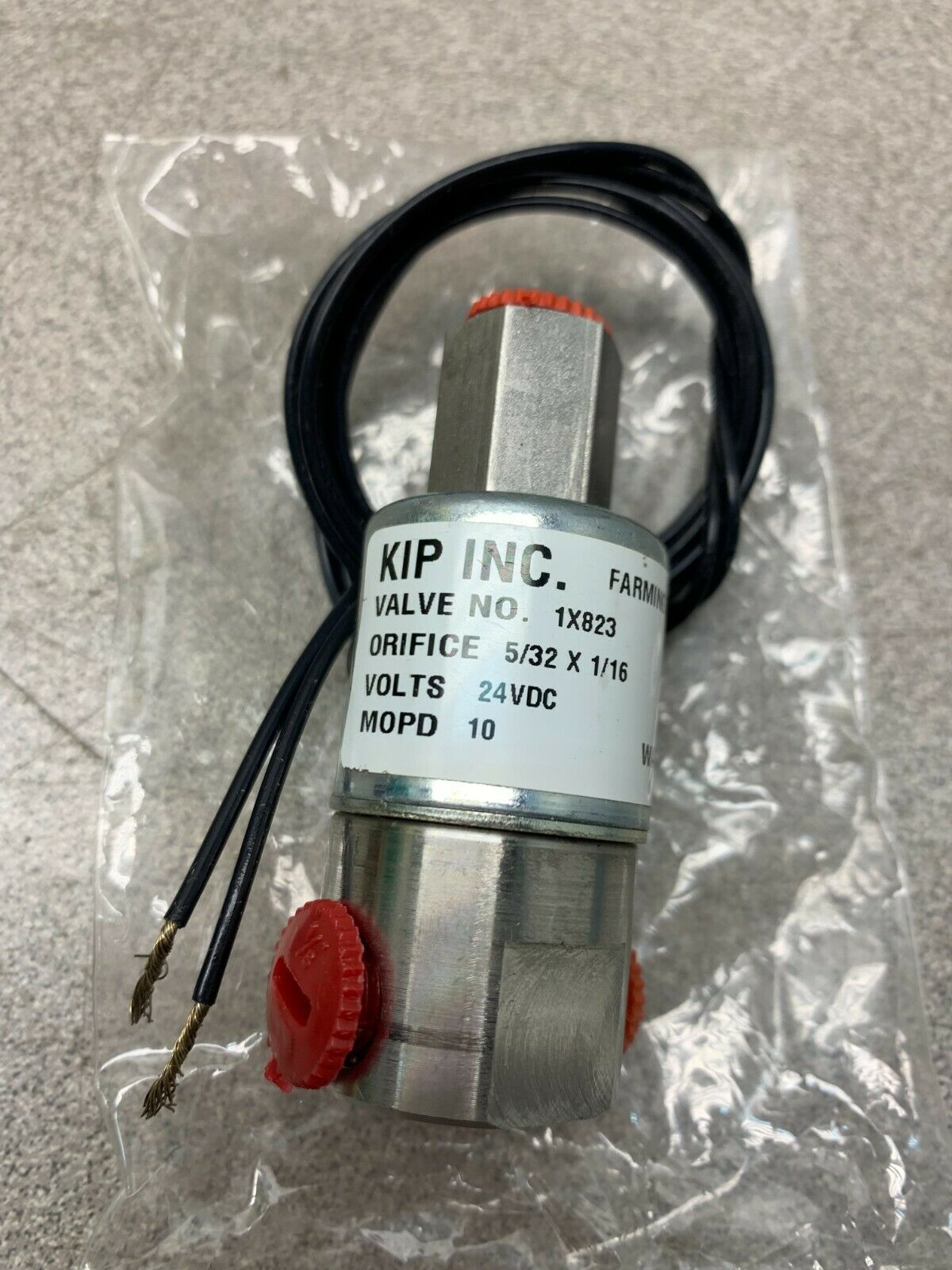 NEW NO BOX KIP VALVE 1X823