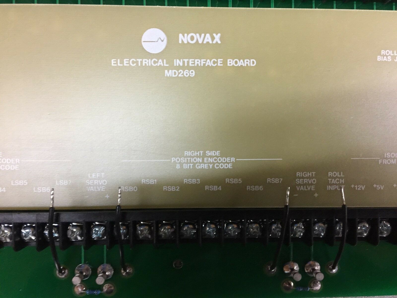 NEW IN BOX NOVAX ELECTRICAL INTERFACE BOARD MD269