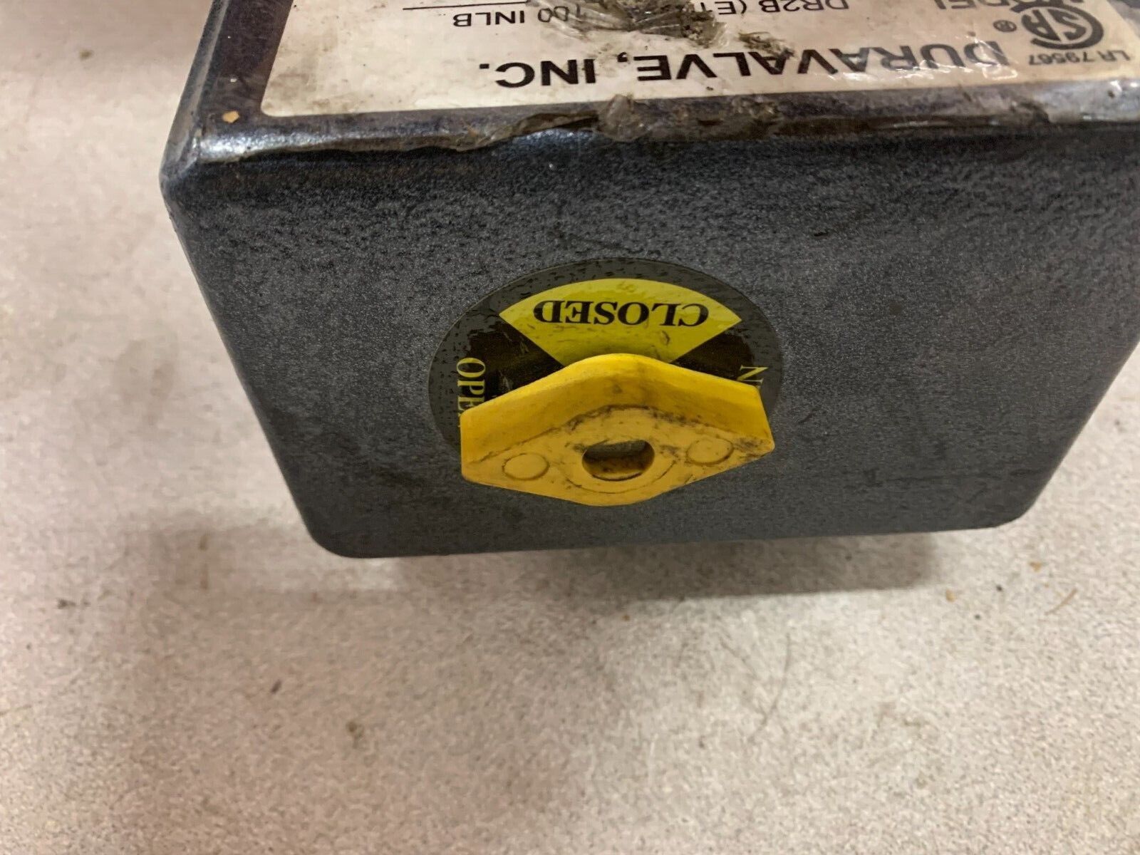 NEW NO BOX DURAVALVE 3/4" VALVE WITH DR2B ACTUATOR