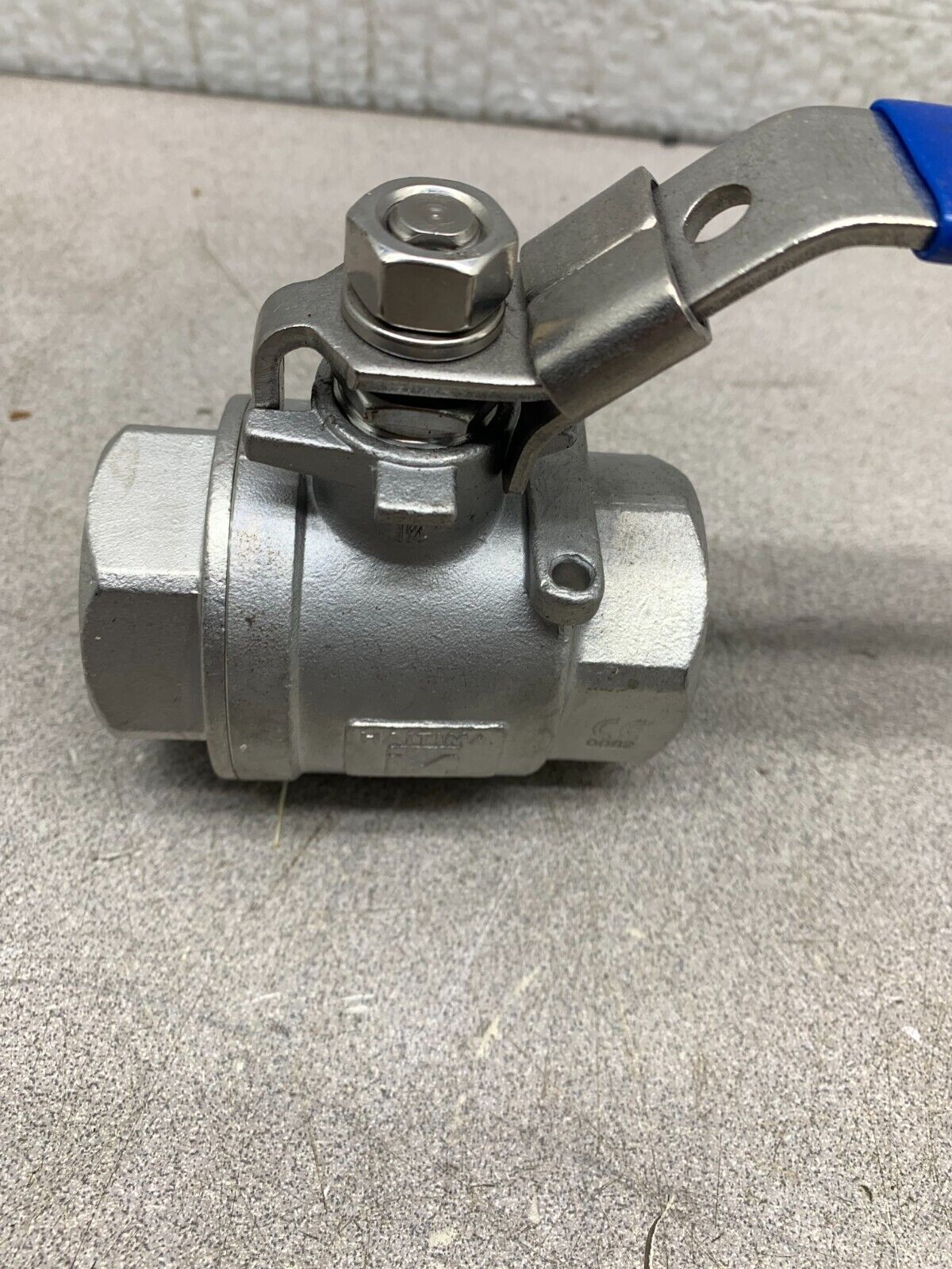 NEW OVC 1-1/4" CF8M STAINLESS 1000WOG FULL PORT BALL VALVE 1000 WOG