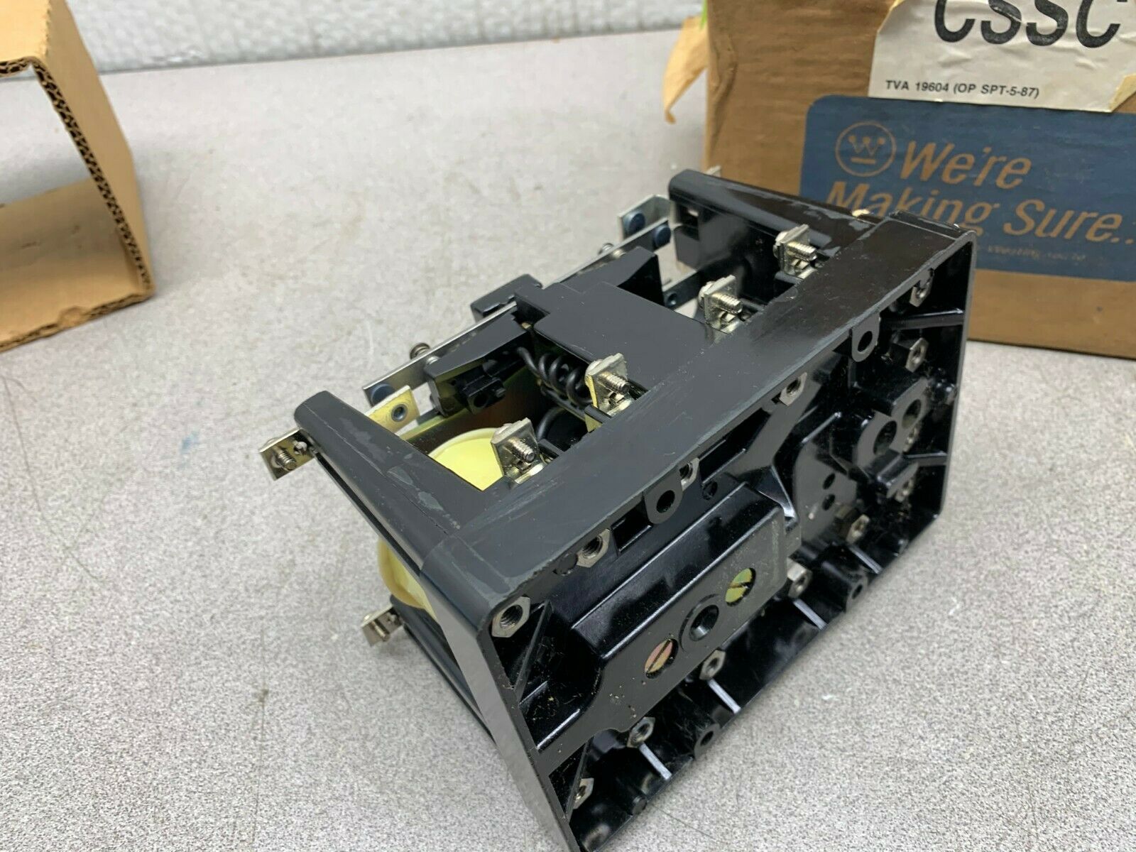 NEW IN BOX WESTINGHOUSE MG-6 AUXILIARY RELAY 718B738A31