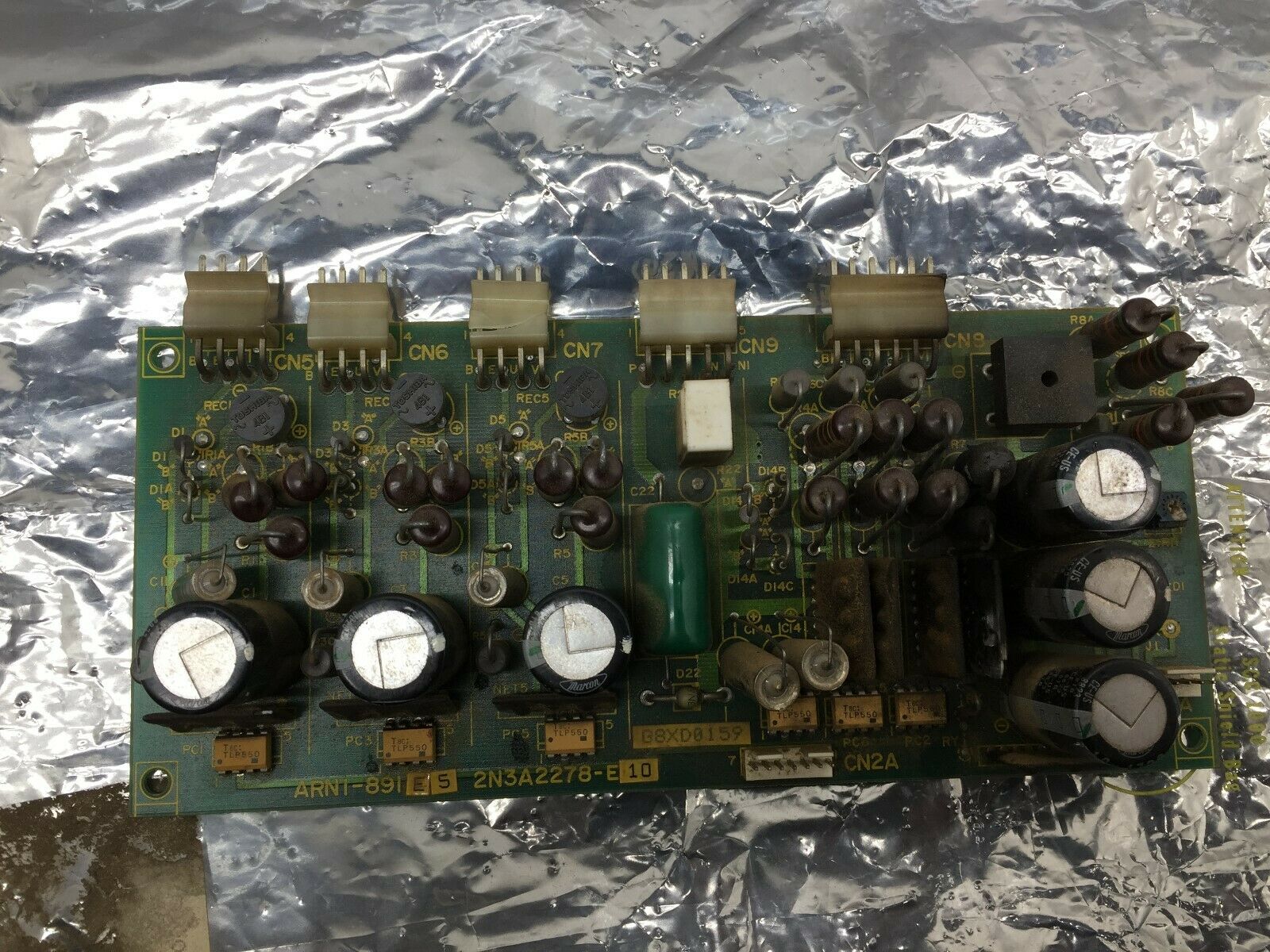 USED TOSHIBA DRIVE CONTROL BOARD ARNI-891D5 2N3A2278-E10