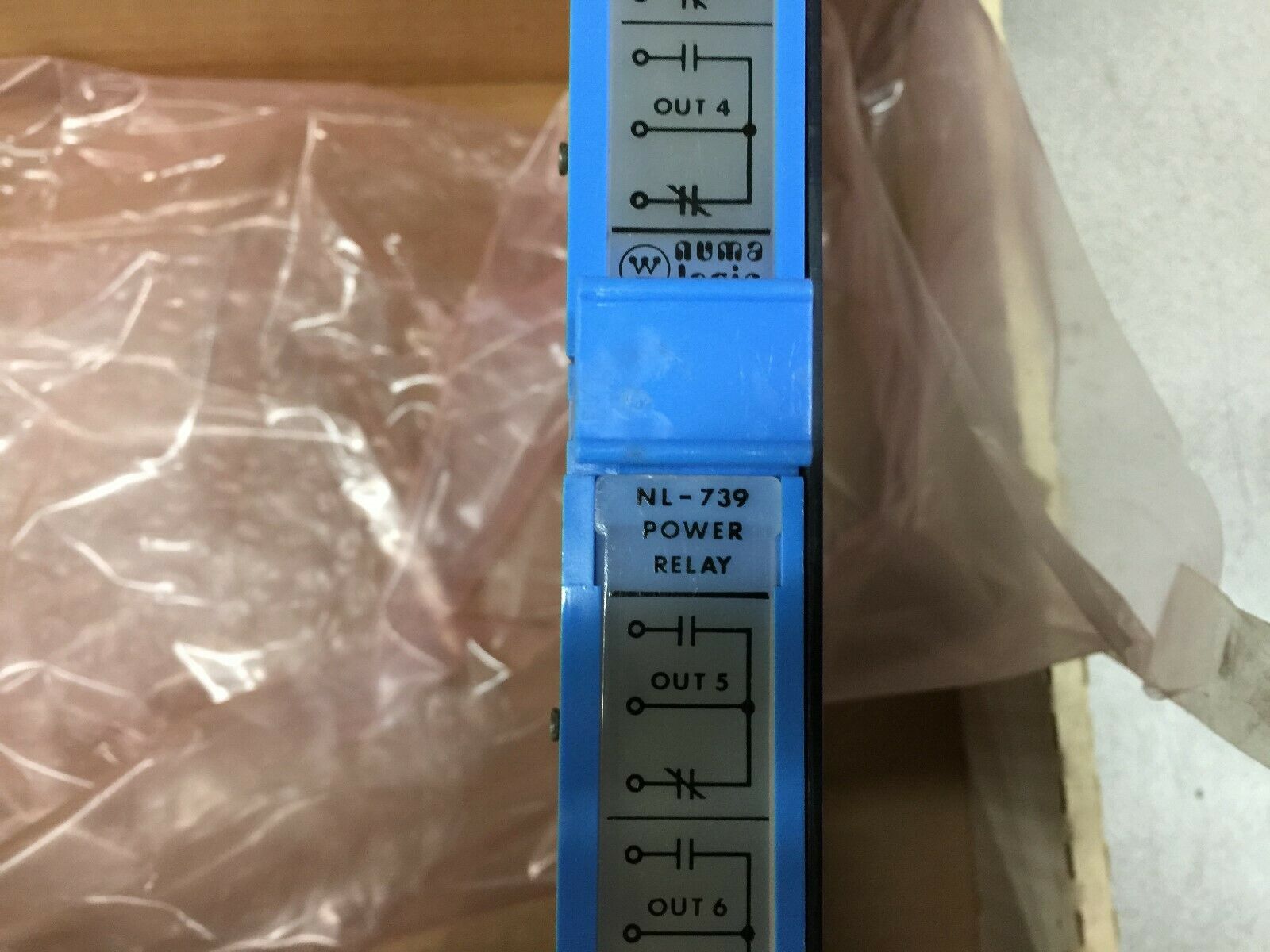 NEW IN BOX WESTINGHOUSE NUMA LOGIC POWER RELAY NL-739