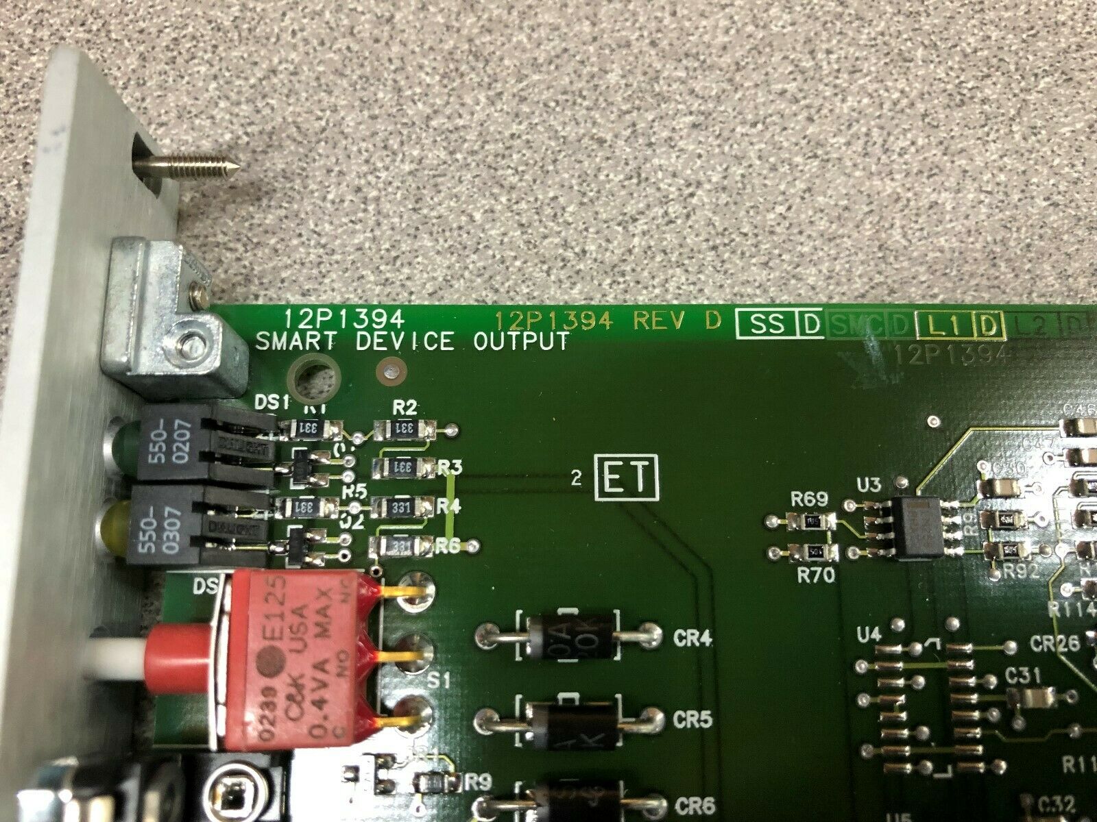 NEW NO BOX FISHER ROSEMOUNT SMART DEVICE OUTPUT 12P1395X072