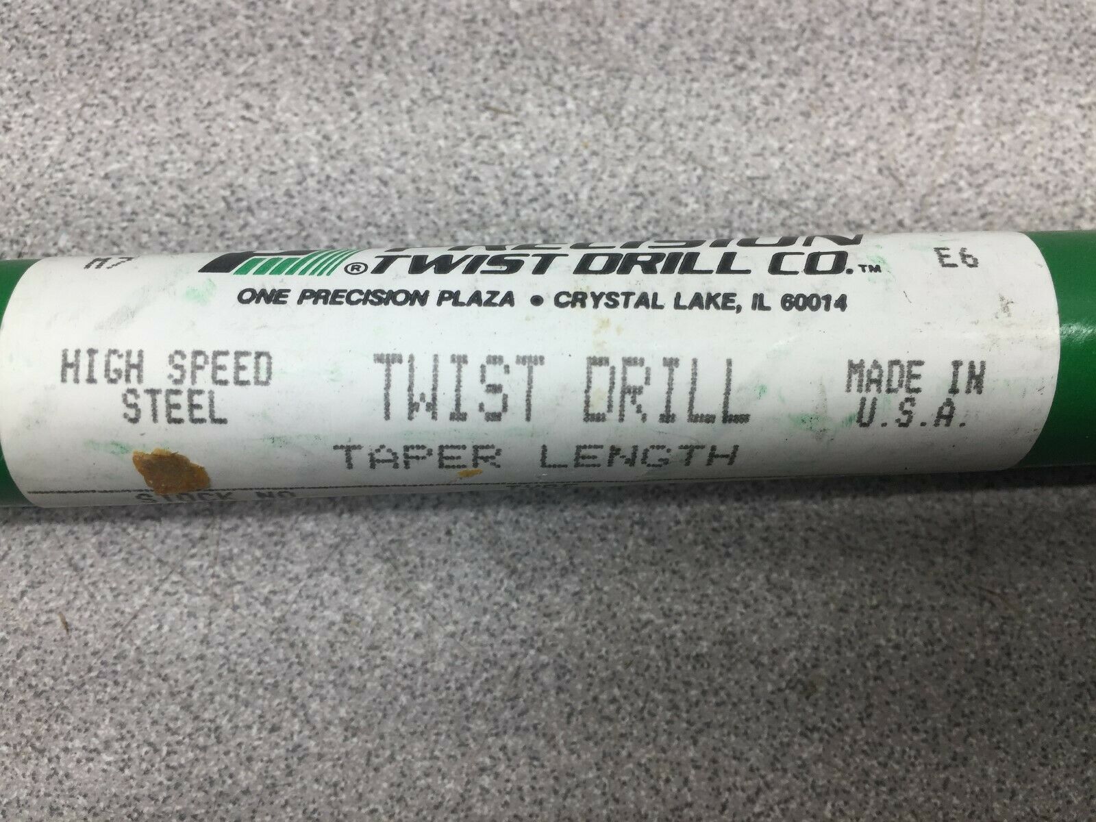 NEW IN BOX PRECISION TAPER LENGTH 39/64 HSS POLISHED TWIST DRILL BIT 51039