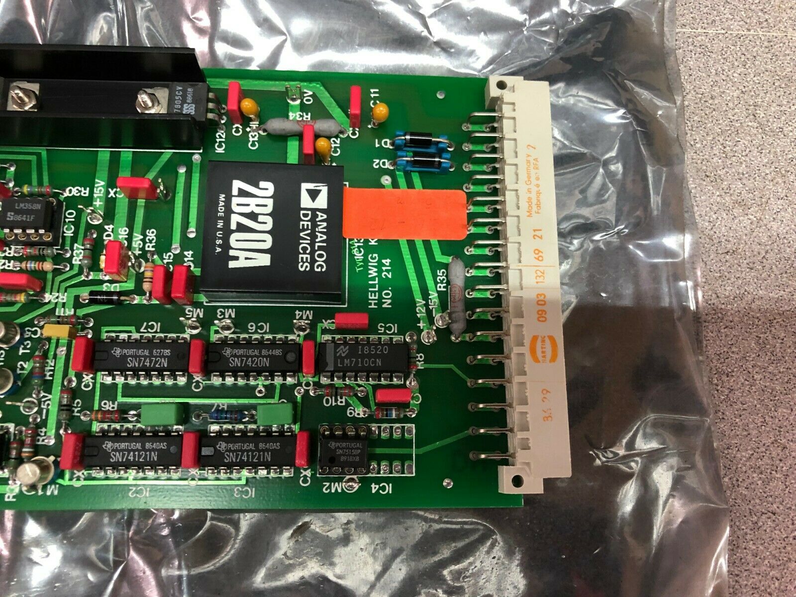 NEW NO BOX ANALOG DEVICES CIRCUIT BOARD DCTM-12 STROKE 305MM 2/90R