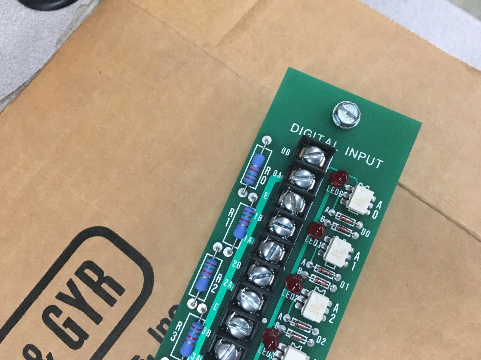 NEW BOX OF 5 LANDIS & GYR TERMINATION STRIP DIGITAL INPUT 533-420