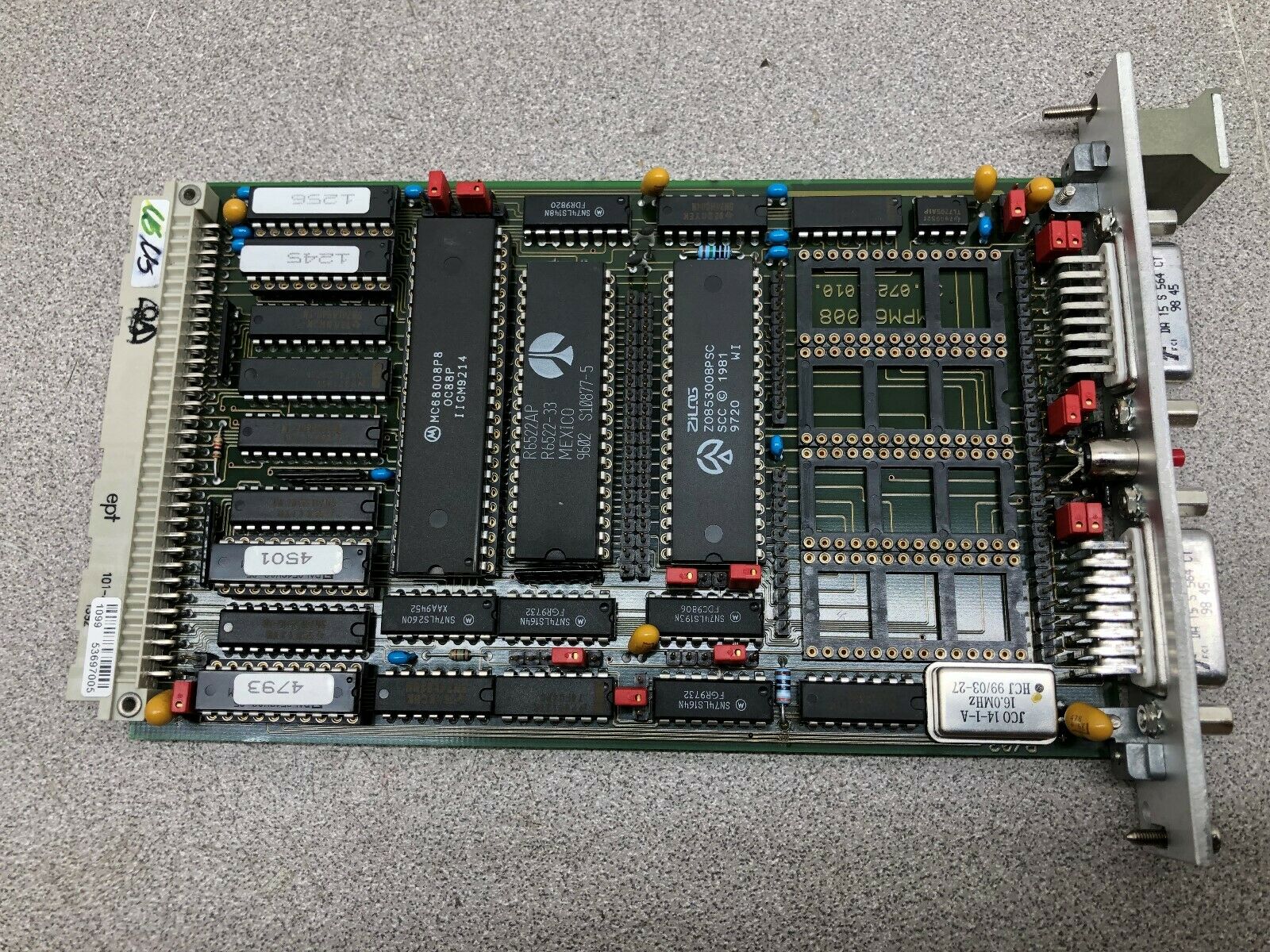 NEW NO BOX PEP MODULAR COMPUTERS CONTROL CARD BOARD UNIT MPM68008