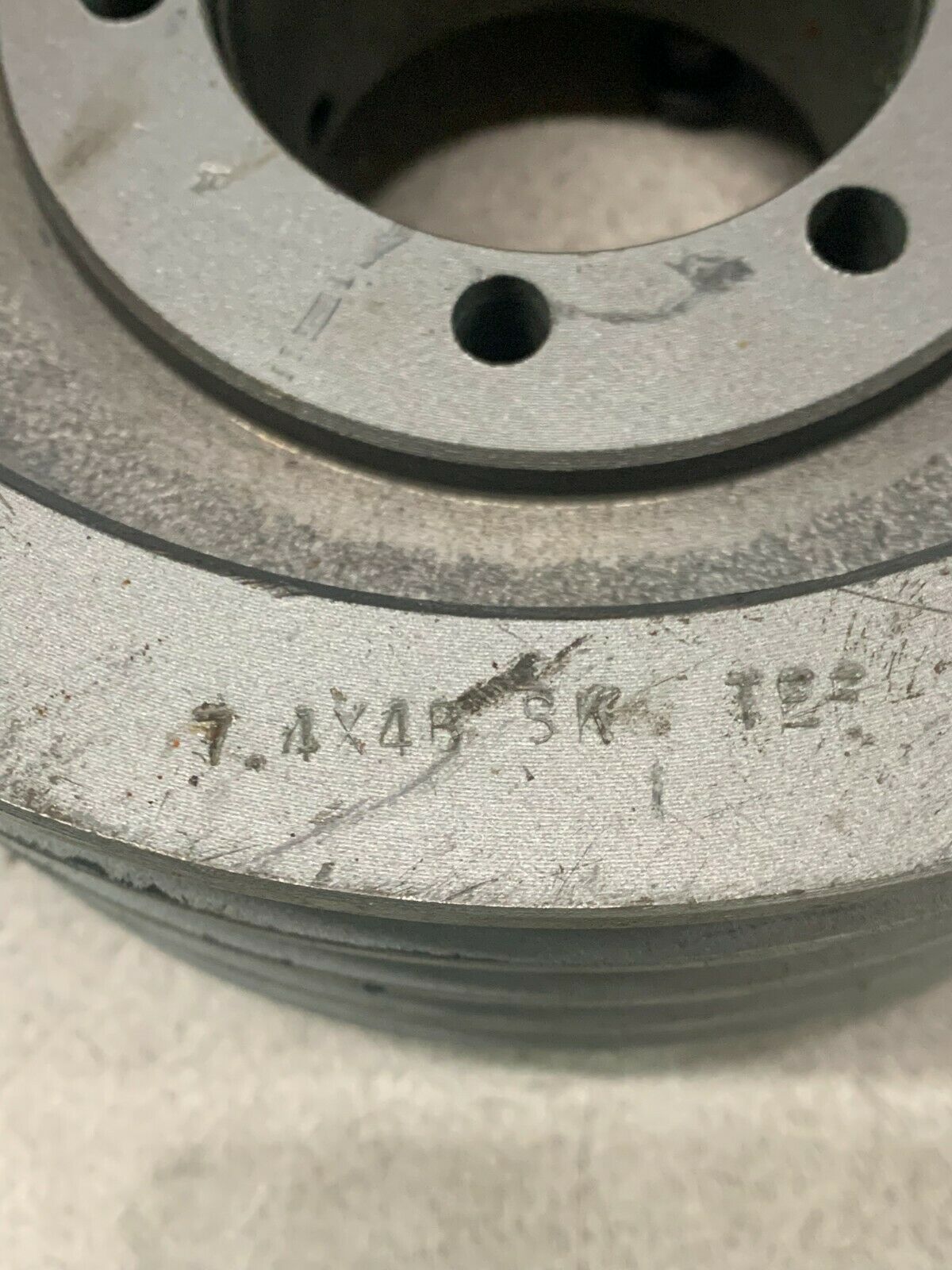 NEW NO BOX TB WOODS PULLEY SHEAVE 7.4X4B SK