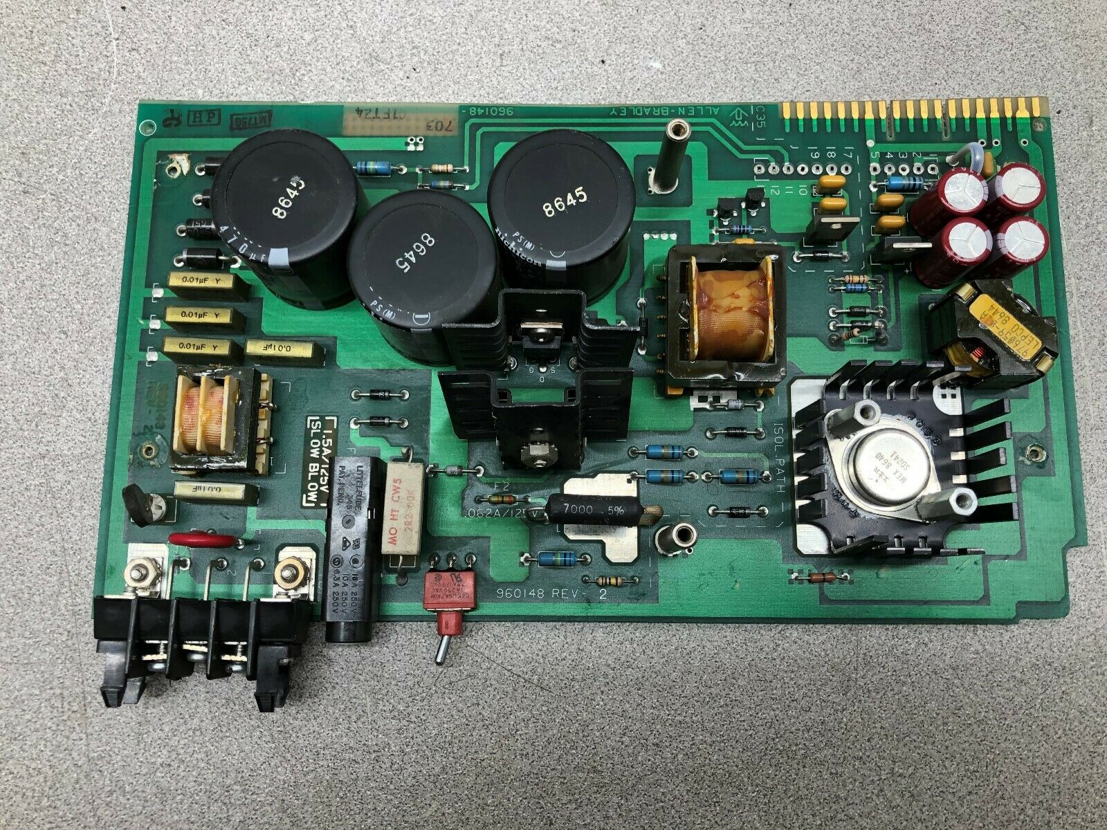 USED ALLEN BRADLEY POWER SUPPLY 960148 REV 2