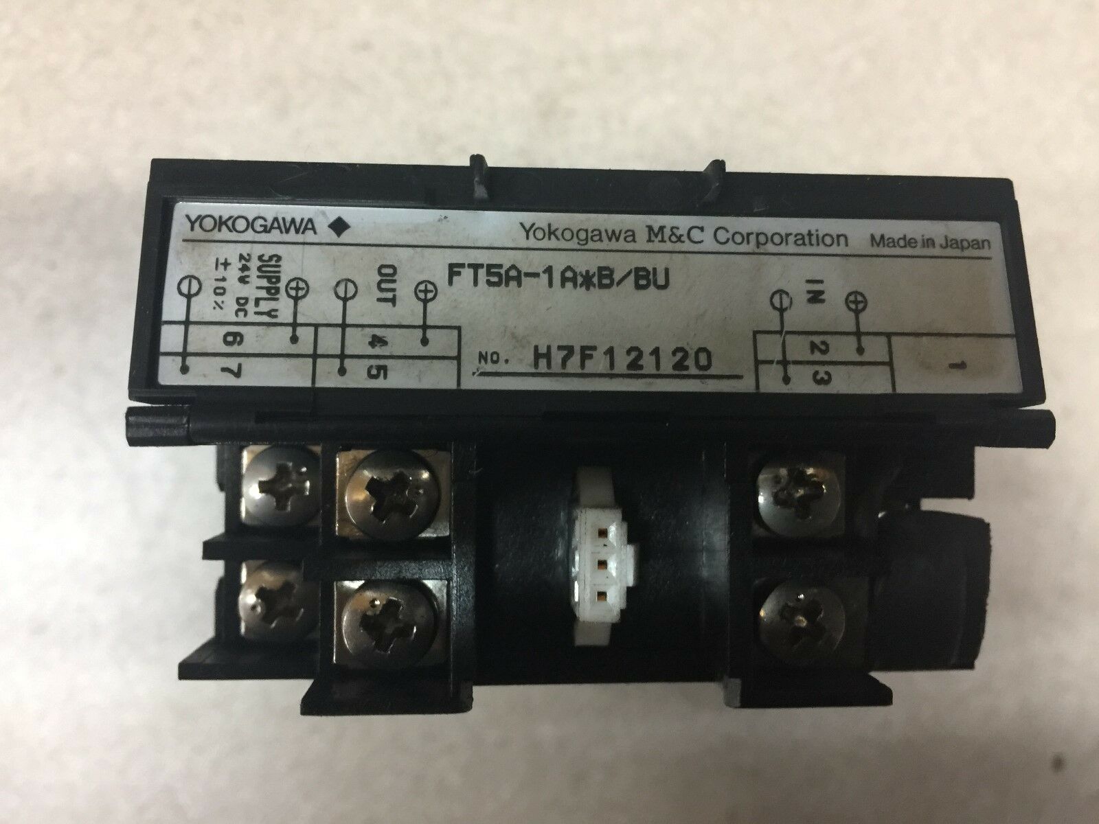 USED JUXTA TEMPERATURE TRANSDUCER FT5A-1A*B/BU H7F12120