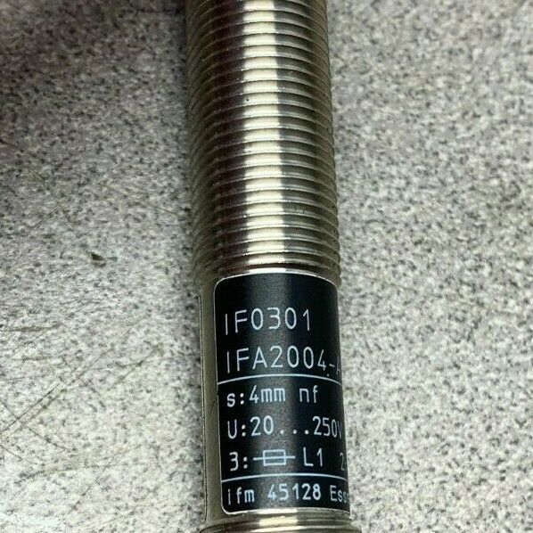 NEW NO BOX IFM SENSOR IFA2004-AB0W-SL/LS-100AK
