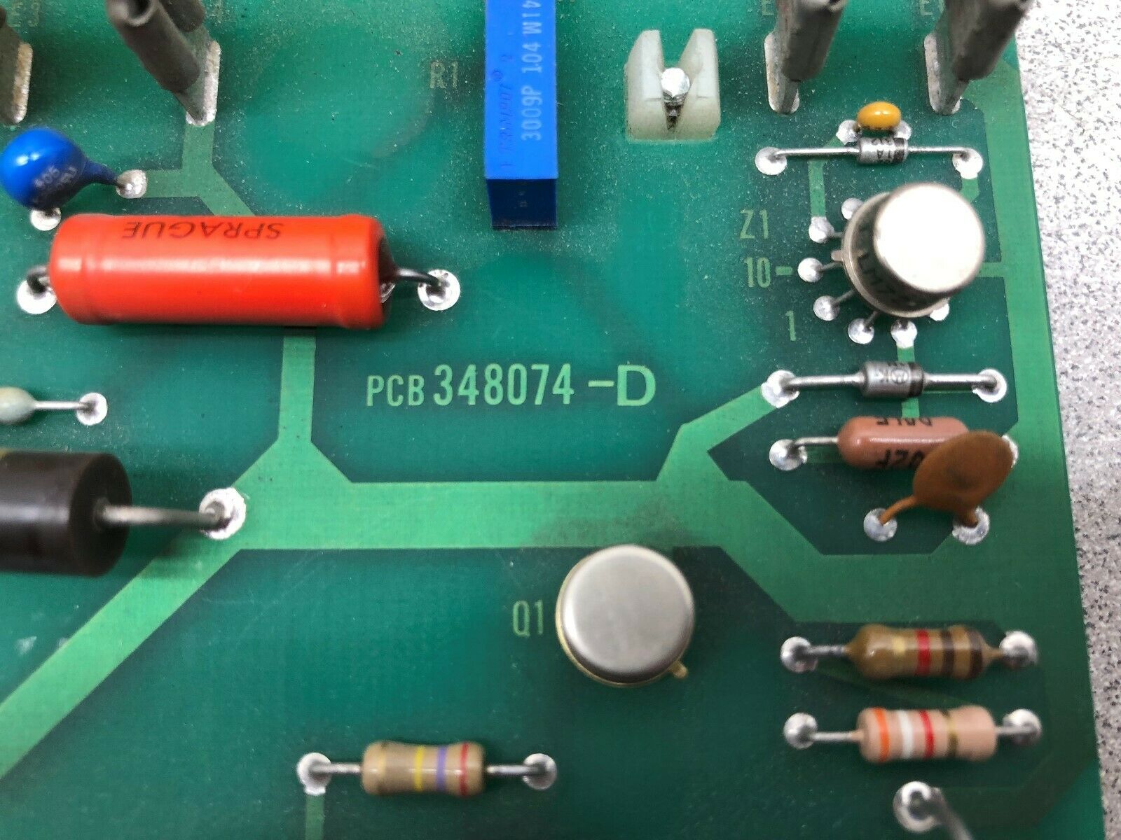 USED AB DICK PC BOARD 348074-D / 348070E