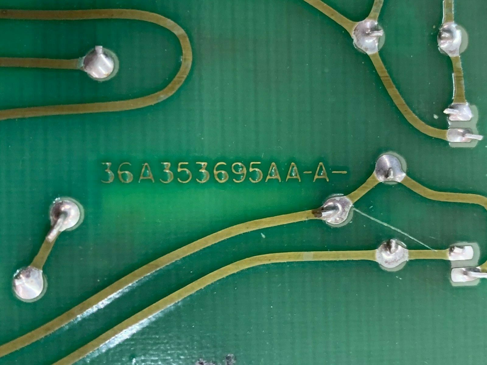 USED GENERAL ELECTRIC CIRCUIT BOARD 36A353695AA-A