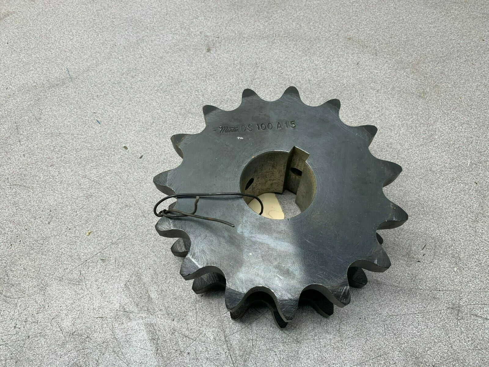 NEW NO BOX MARTIN Double Single Roller Chain Sprocket 1-15/16" BORE DS100A15