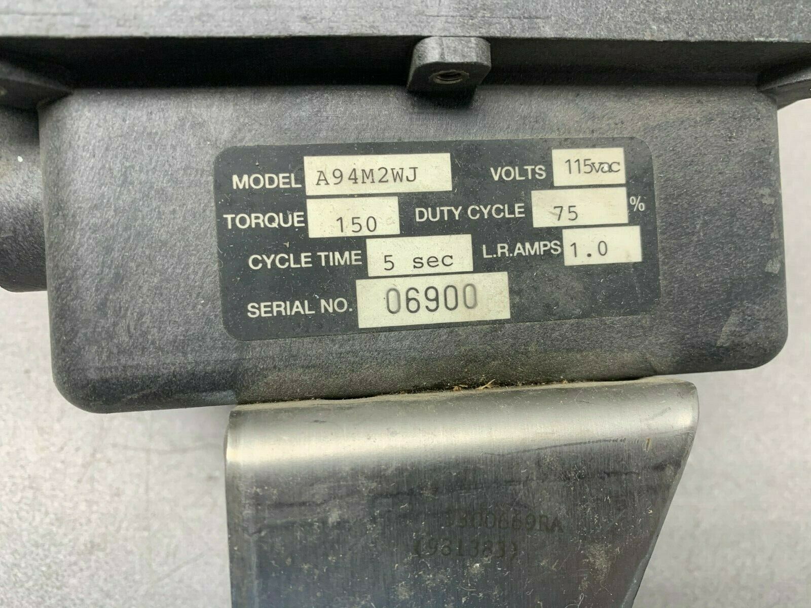 NEW NO BOX ABB 1" STAINLESS STEEL BALL VALVE WITH ACTUATOR A94M2WJ