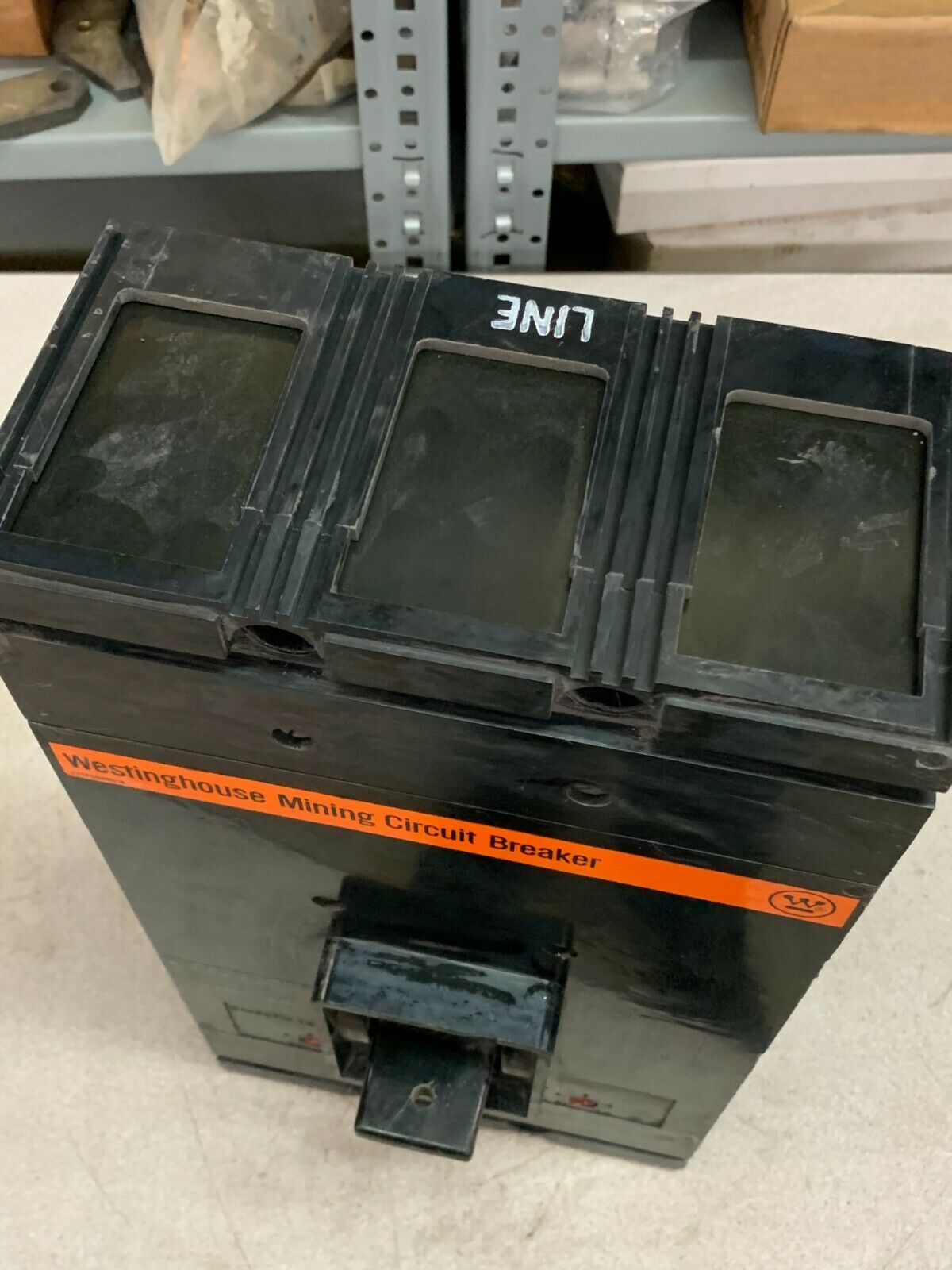 USED WESTINGHOUSE 800 AMP 3 POLE 600 VAC BREAKER 2600D43G12