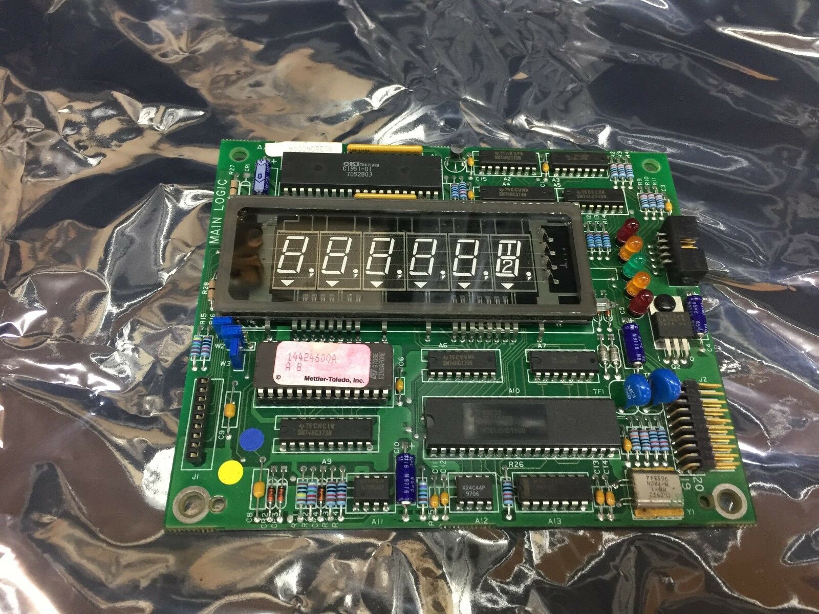 NEW NO BOX METTLER TOLEDO DISPLAY MODULE A13604000A