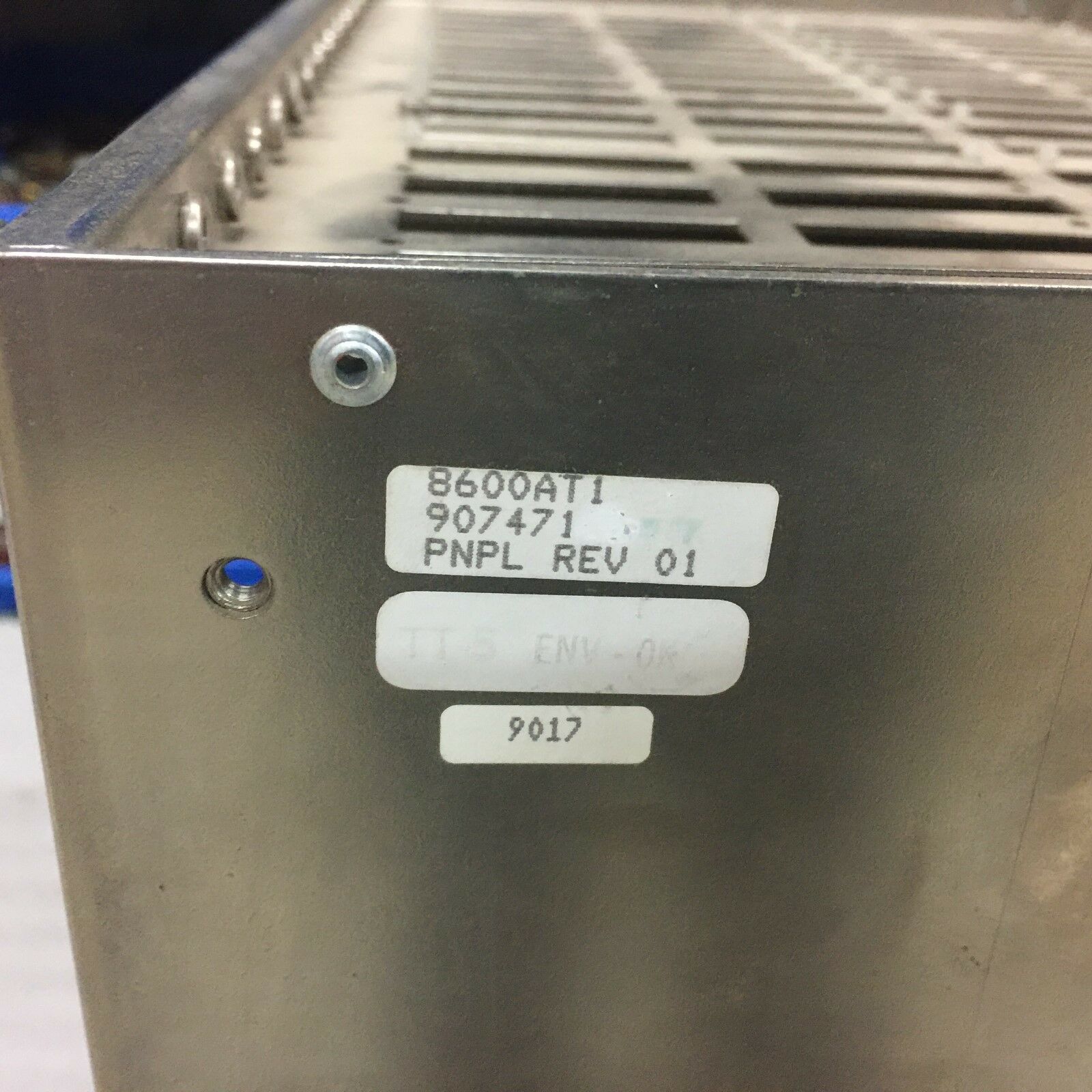 USED ALLEN BRADLEY INTELLIGENT MOTION CONTROLRACK 8600AT1