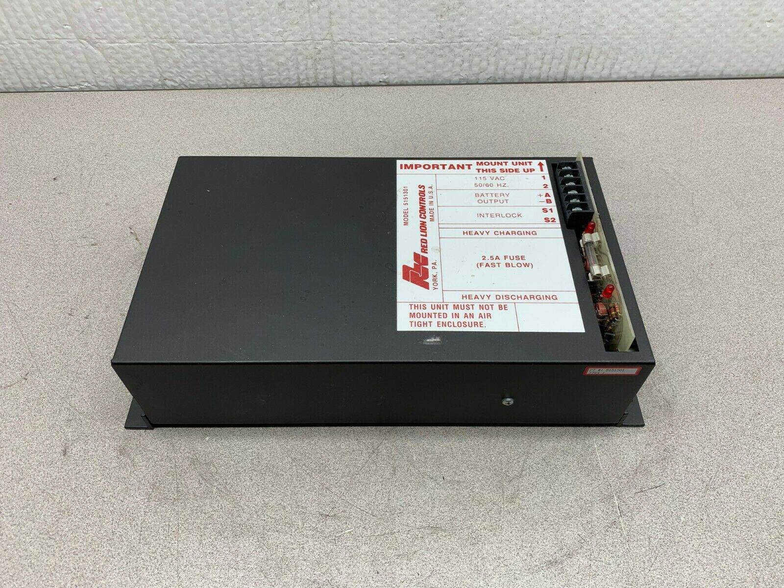 NEW NO BOX RED LION CONTROLS UPS UNIT 5151301