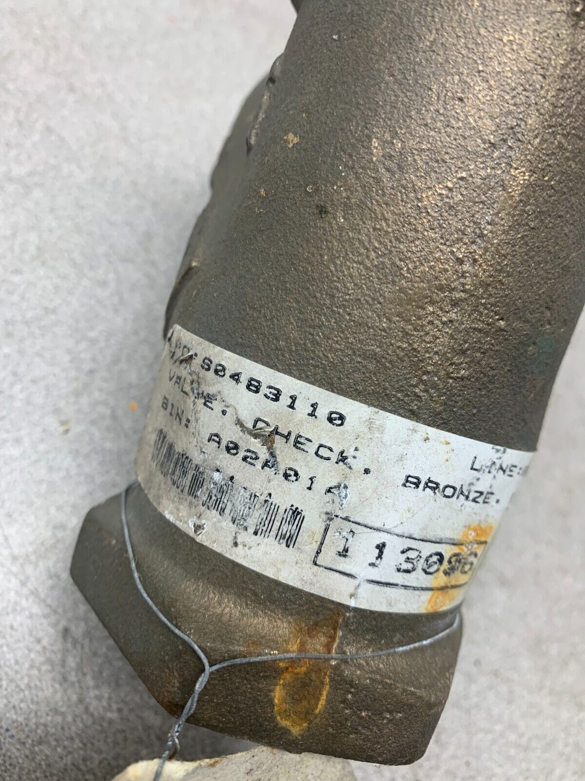 NEW MILWAUKEE 1-1/2" BRONZE SWING CHECK VLAVE Y-PATTERN