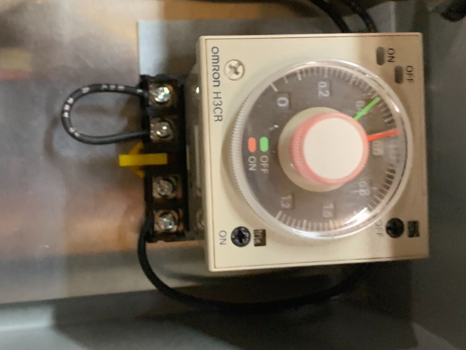 NEW LDI LUBE DEVICES PANEL 801670 185-5 WITH 3W16W-1NB-A4D1 OMRON TIMER